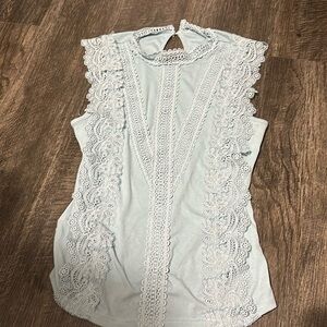 Tank Top, baby blue, size 8/10